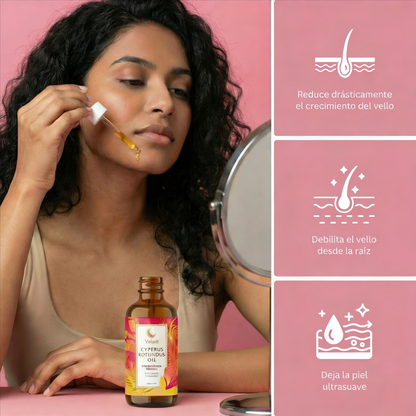 Aceite Depilatorio Natural para Piel Suave – Cyperus Rotundus Oil