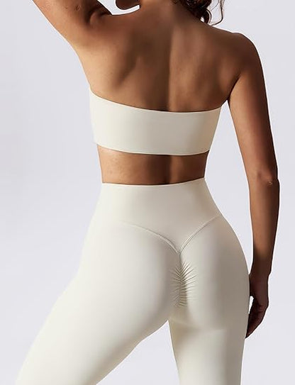 Top Deportivo Sin Tirantes Push Up – Comodidad y Sujeción Total