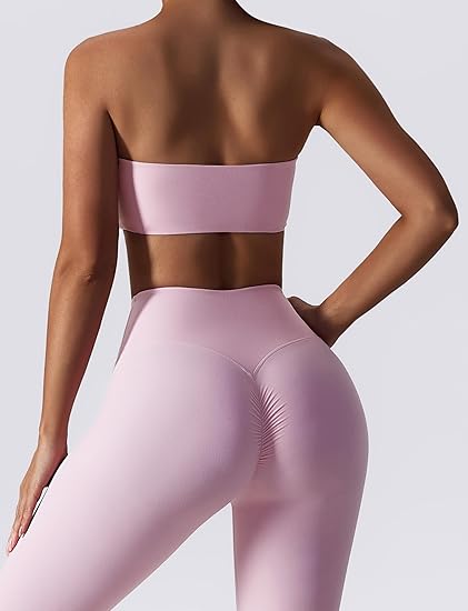 Top Deportivo Sin Tirantes Push Up – Comodidad y Sujeción Total