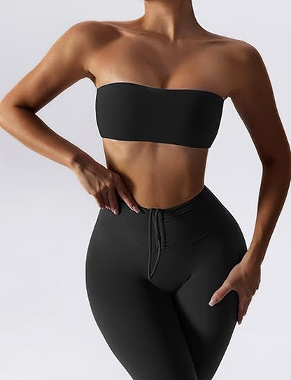 Top Deportivo Sin Tirantes Push Up – Comodidad y Sujeción Total