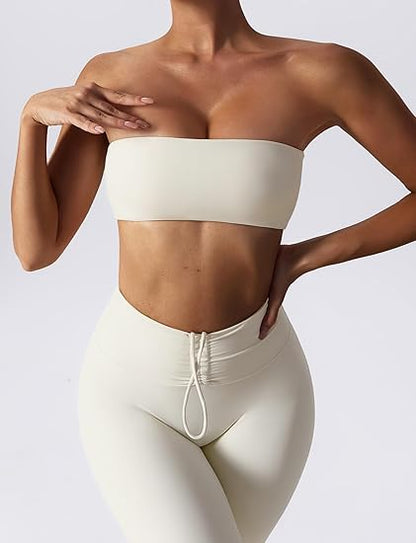 Top Deportivo Sin Tirantes Push Up – Comodidad y Sujeción Total