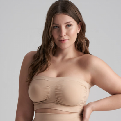 Top Invisible Moldeador Sin Tirantes – Ajuste Perfecto y Sin Marcas