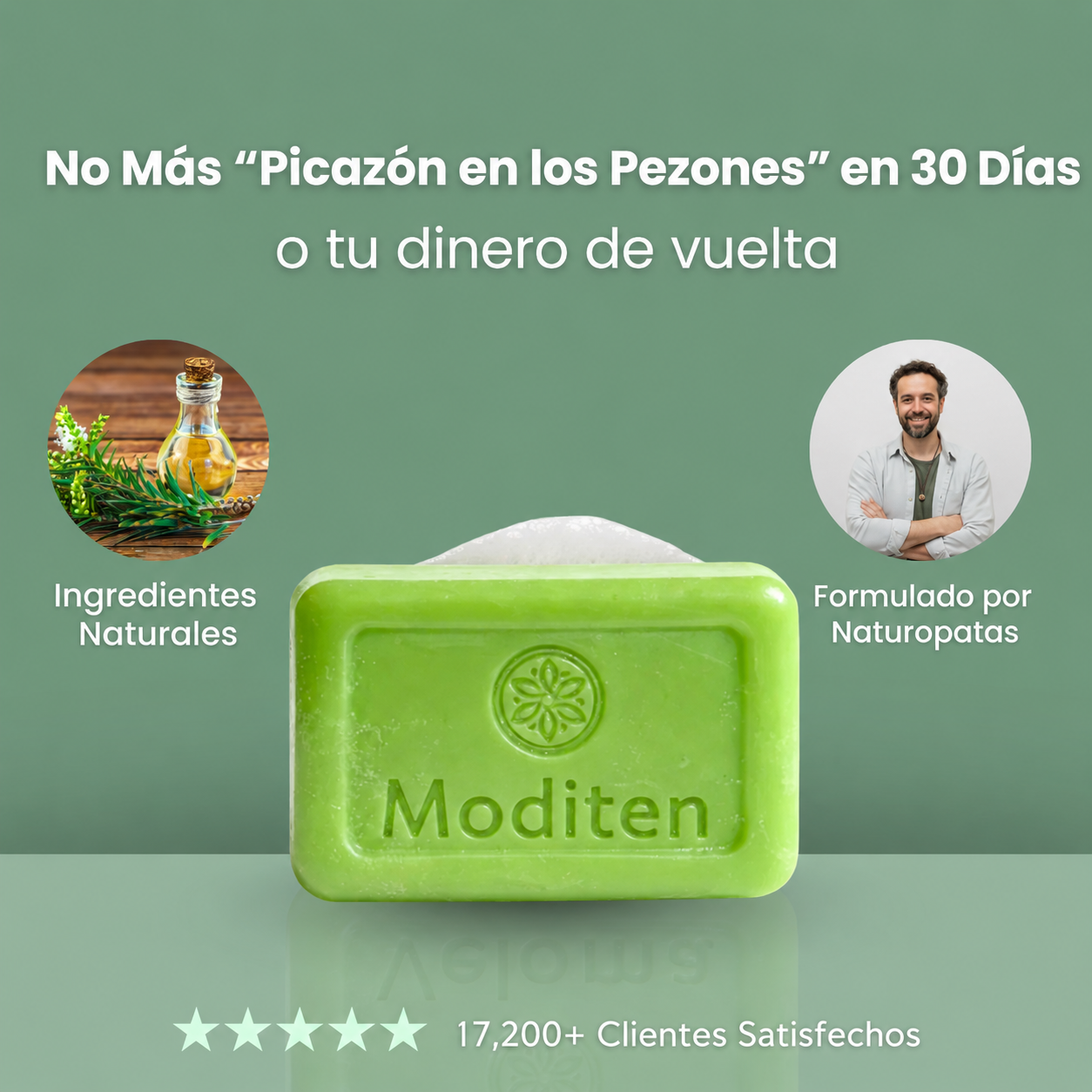 Jabón Íntimo Antimicótico Moditen™