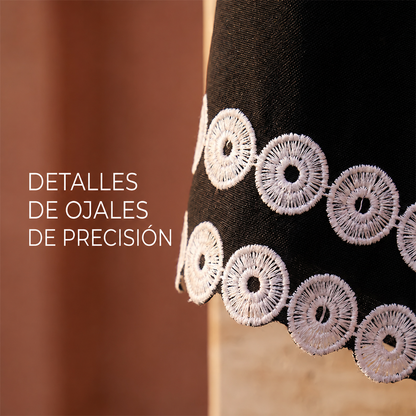 Conjunto elegante sin mangas con pantalón ancho