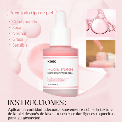 Sérum Facial Pink Glow con PDRN – Hidratación y Luminosidad