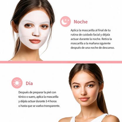 Mascarilla Facial de Biocolágeno Glow