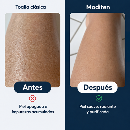 Toalla Exfoliante Corporal Moditen | Limpieza Profunda y Piel Suave