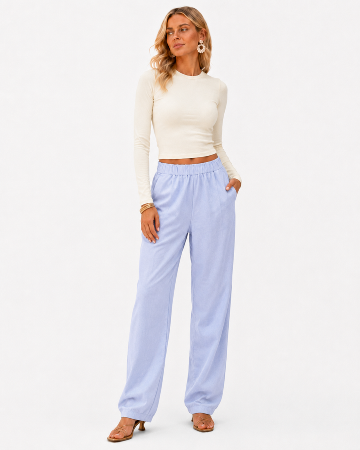 Pantalón Sophia de Pierna Ancha