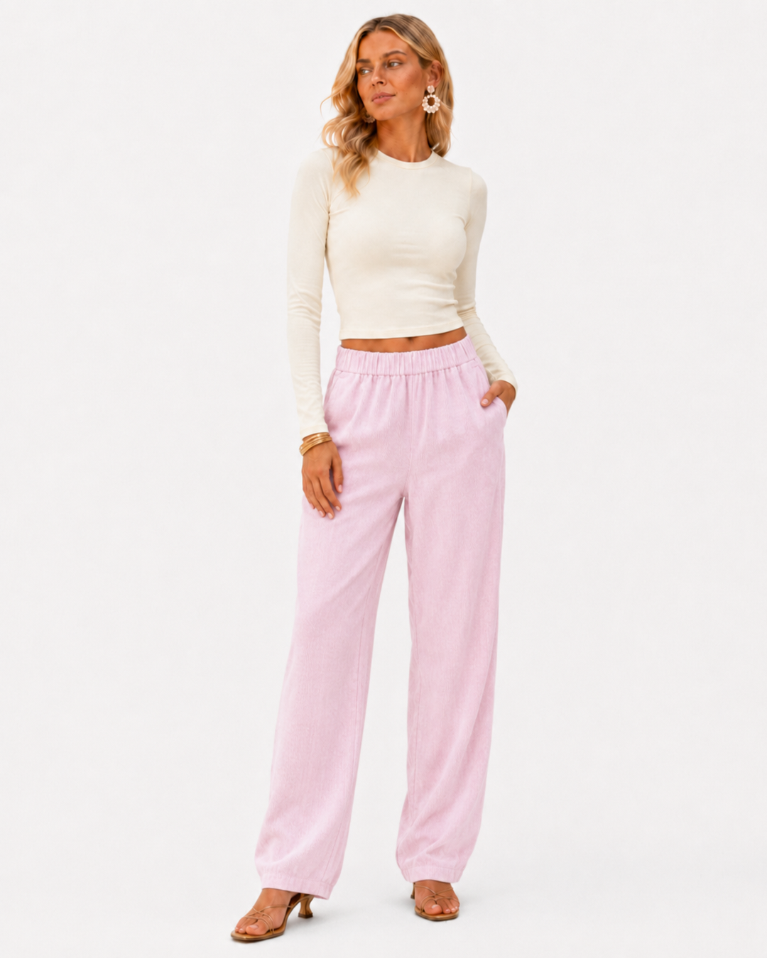 Pantalón Sophia de Pierna Ancha