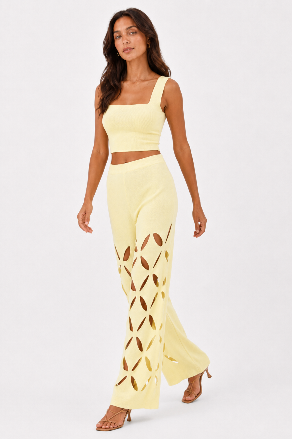 Conjunto de Punto Dos Piezas para Mujer