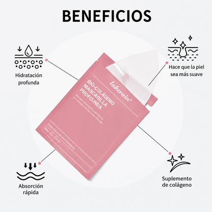 Mascarilla Facial de Biocolágeno Glow