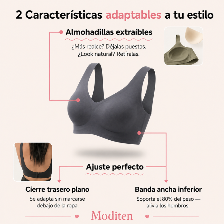 Sujetador ComfortLift Sin Costuras