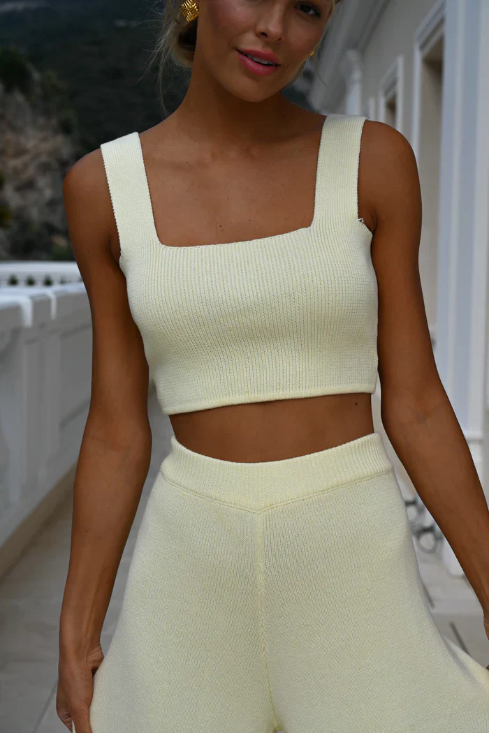 Conjunto de Punto Dos Piezas para Mujer
