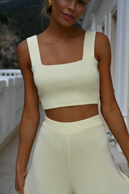 Conjunto de Punto Dos Piezas para Mujer