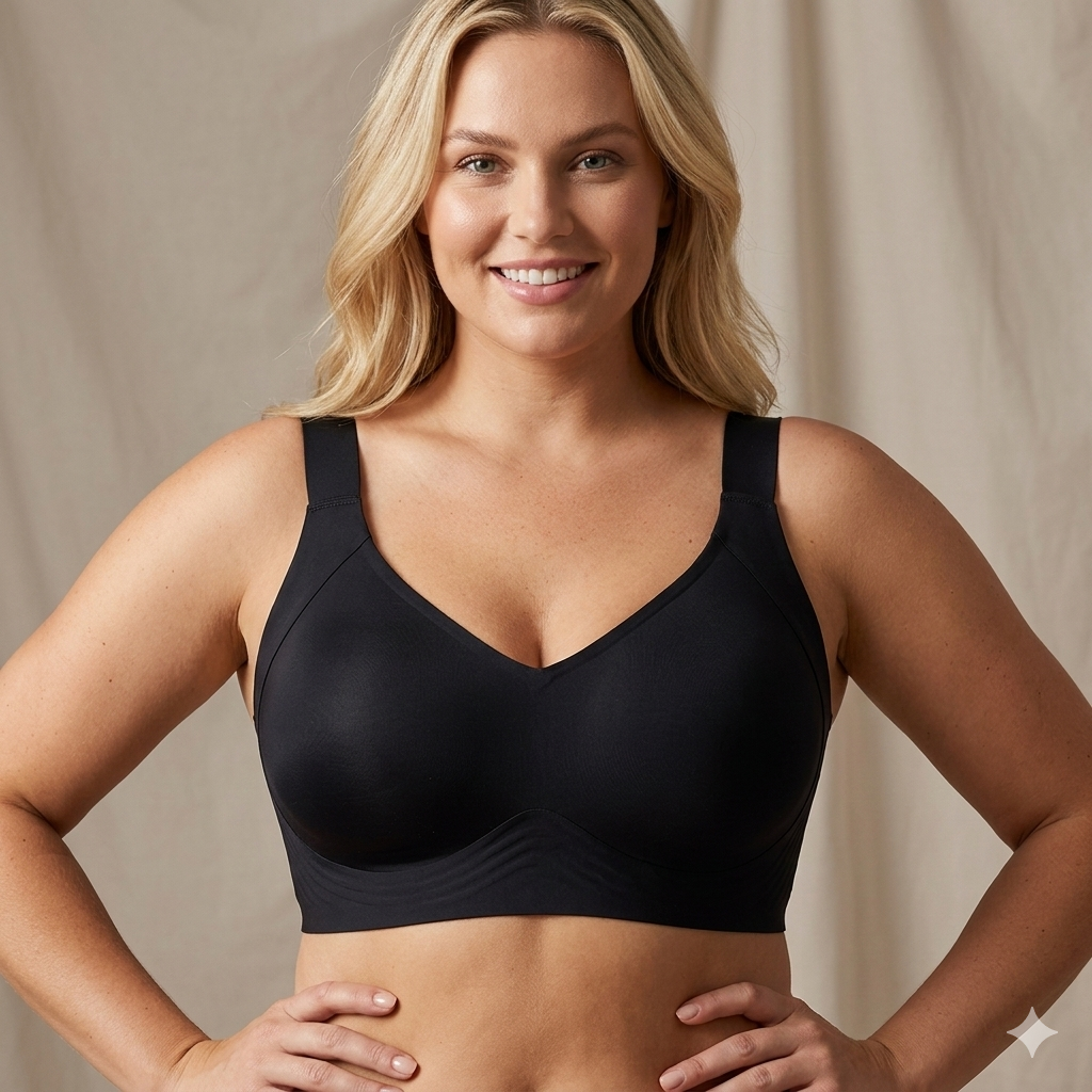 Sujetador Reductor Invisible Push-Up – Sin Aros y Máxima Comodidad