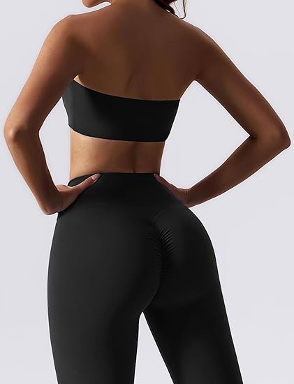 Top Deportivo Sin Tirantes Push Up – Comodidad y Sujeción Total